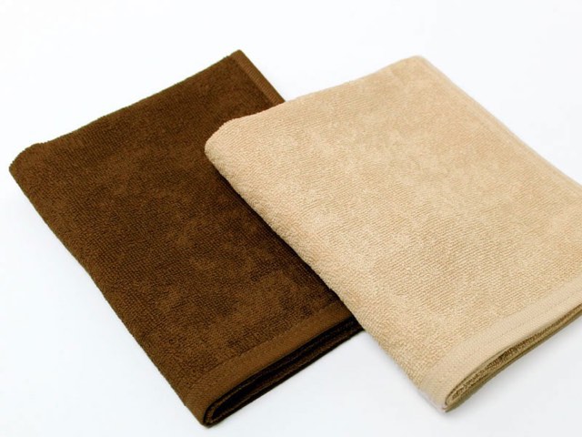 業務用 レピア織り スレン染め カラーフェイスタオル 260匁